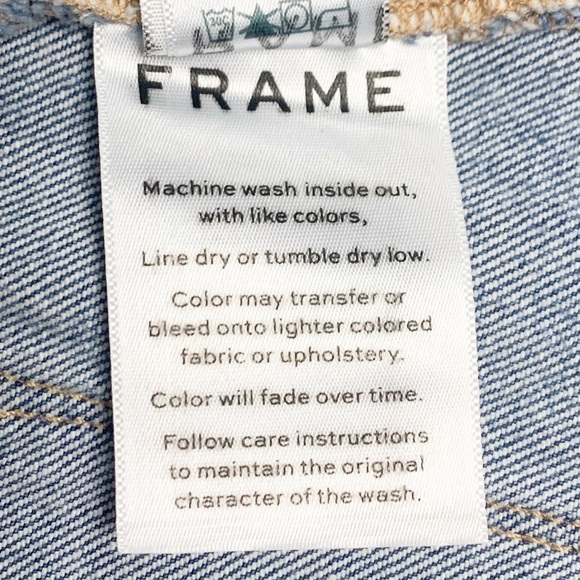 Frame Le Cuttoff Shredded Shorts 26 - Picture 11 of 11